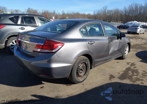 2014 Honda Civic Lx from USA, damaged, VIN 19XFB2F53EE028439